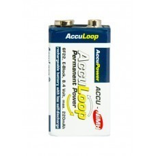 AccuLoop 9 Volt rechargeable battery Ready to use AL200-2